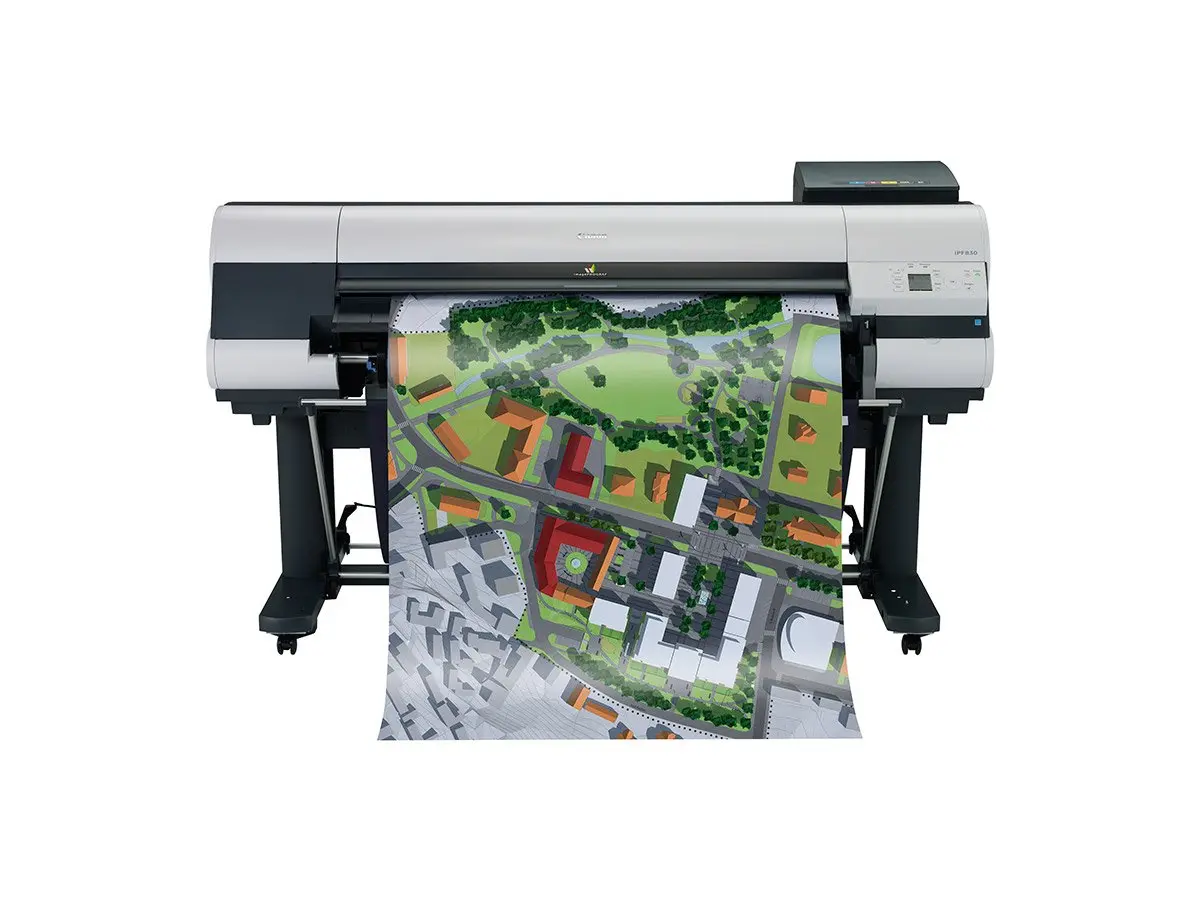 $305/Month Lease To Own: 44" Canon Imageprograf Ipf830 Graphic Color Large Format Printer With Scanner 1