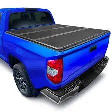 Trailfx Hard Trifold Tonneau Cover For Pickup Trucks - Fits 2007-2021 Toyota Tundra 1