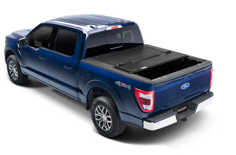 Undercover Armor Flex Hard Folding Tonneau Cover 5'7" Fits 2021-25 F-150 (Includes Lightning) 2