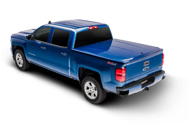 Undercover Lux Painted Hard Tilt-Up Tonneau Cover 78.9" Fits 2021-25 F150 - Carbonized Gray 1
