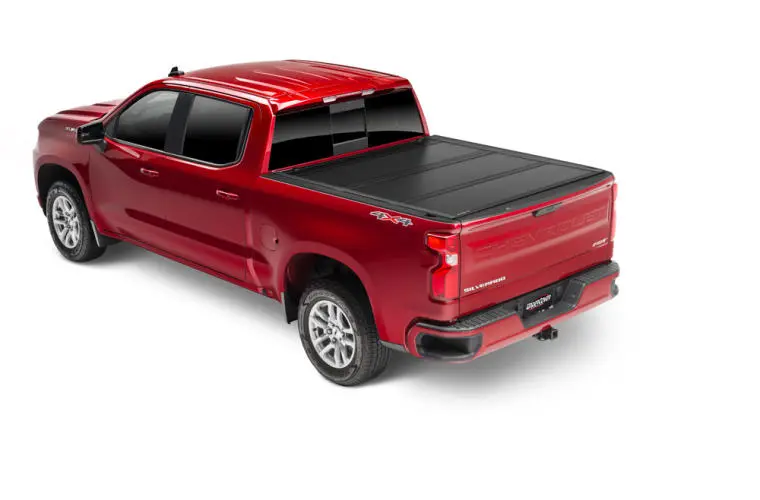 Undercover Ultra Flex Hard Folding Tonneau Cover 6' Fits 2016-23 Tacoma W/O Bedside Storage Boxes 1