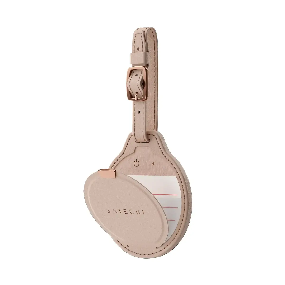 Satechi - Vegan-Leather Findall™ Luggage Tag Etykieta Bagażowa Apple Findmy 3
