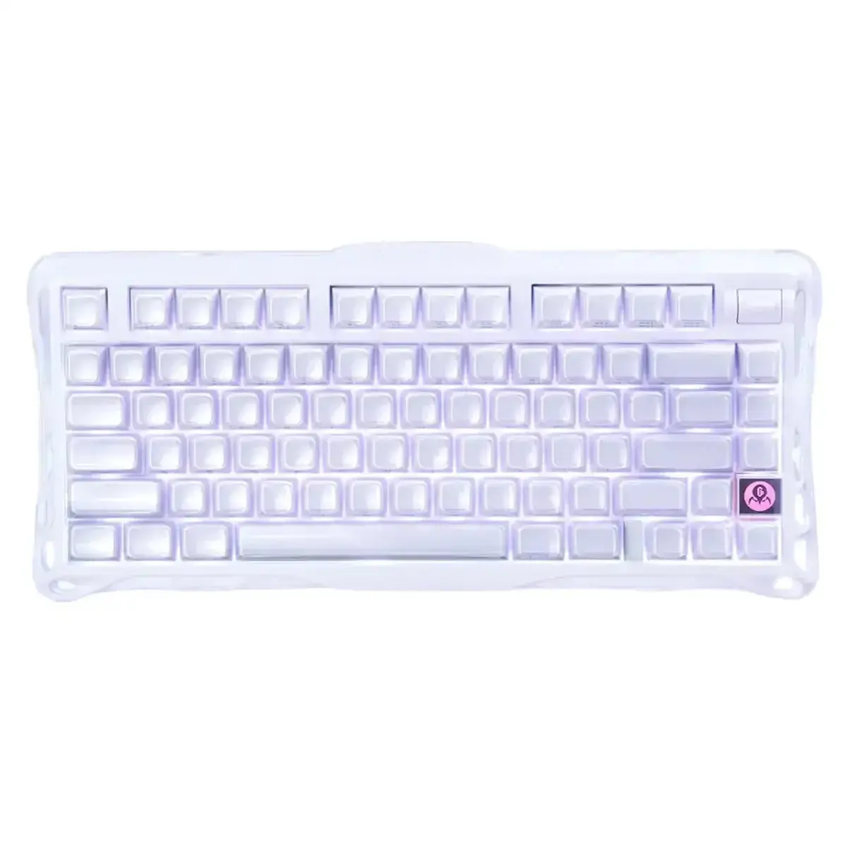 Gravastar - Mercury K1 Special Edition Lavender Purple Wireless Mechanical Keyboard - Bezprzewodowa Klawiatura Mechaniczna 1