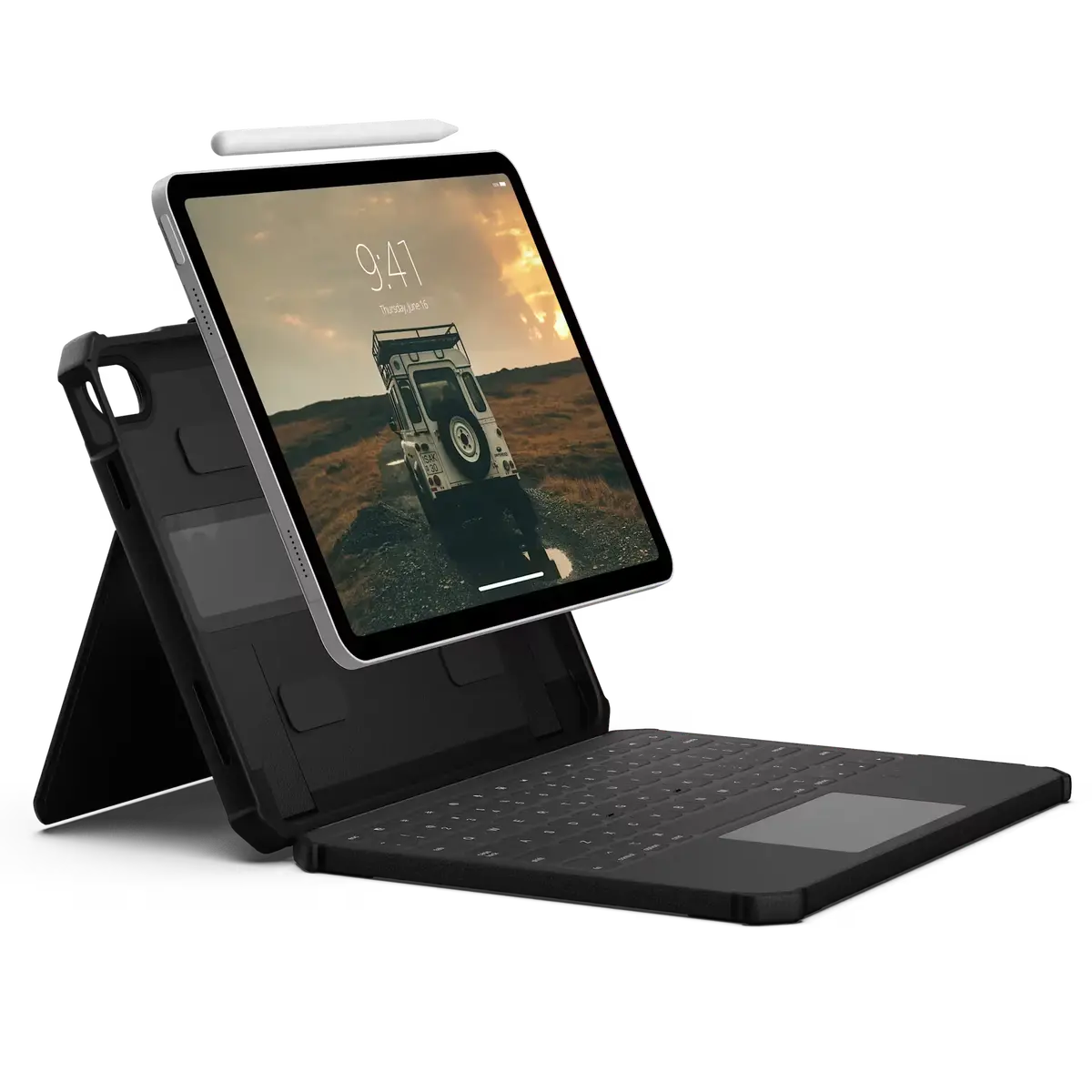 Uag - Rugged Usb-C Keyboard Ipad 11" Folio Case - Etui Z Klawiaturą I Podpórką Do Ipada 1
