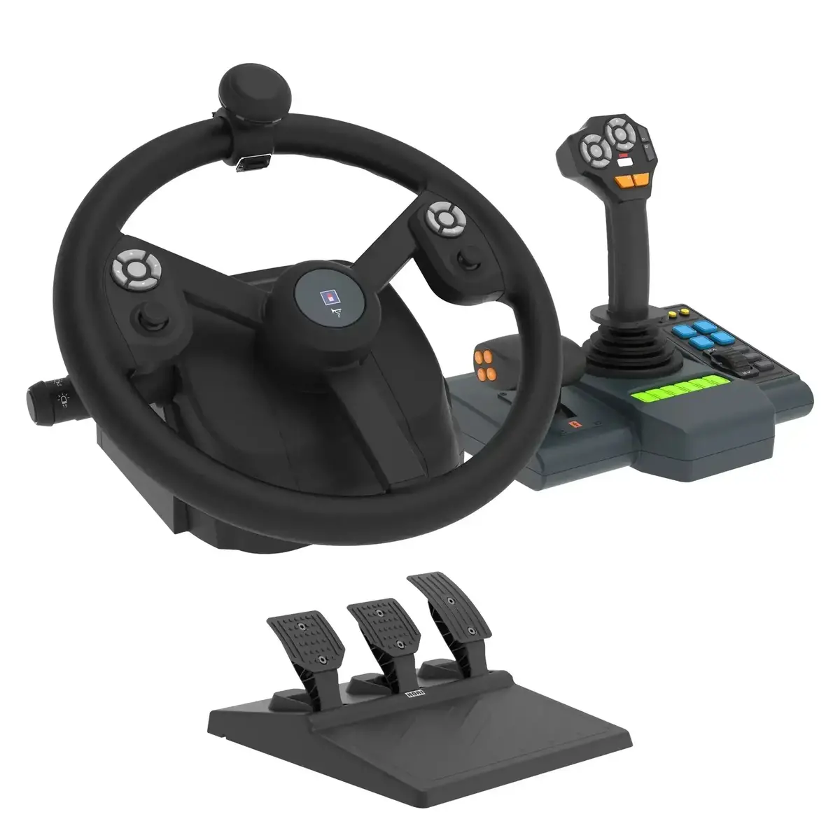 Hori - Farming Vehicle Control System For Windows 11/10 - Kierownica Z Pedałami I Panel Sterujący 1