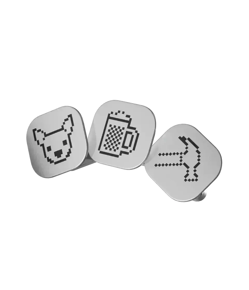 Ledger - Nano Gen5 Badges - Przypinki Na Portfel Do Kryptowalut 1