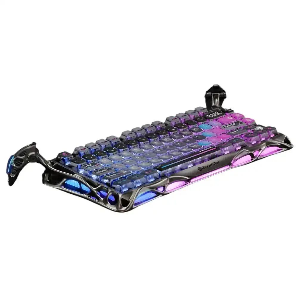 Gravastar - Mercury K1 Pro Special Edition Cyberpunk Wireless Mechanical Keyboard - Bezprzewodowa Klawiatura Mechaniczna 1