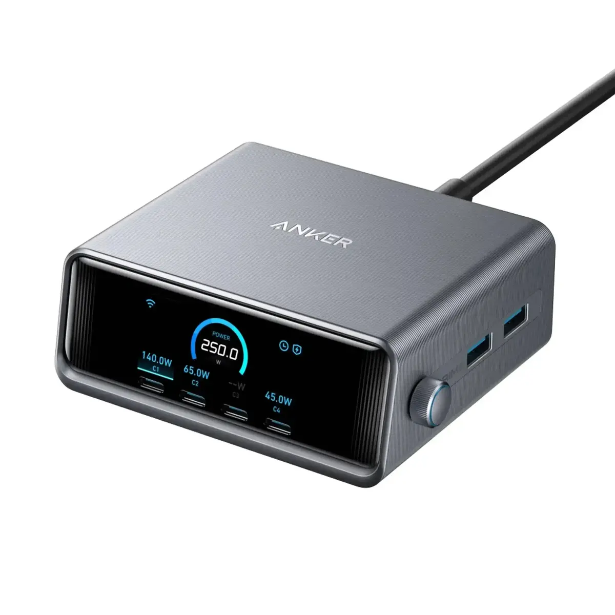 Anker - Prime Charger (250W, 6 Ports, Ganprime) - Ładowarka 250W 6-Portowa 1