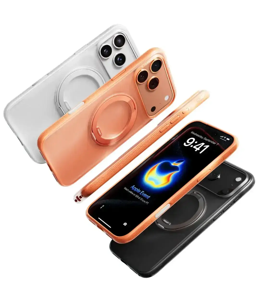 Torras - Ostand Q3 Fitness For Iphone 17 / Pro / Pro Max / Air - Etui Do Iphone 8
