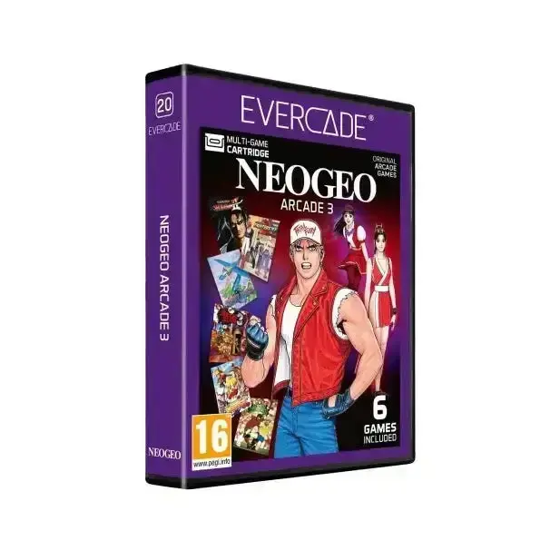 Evercade - Neogeo Arcade 3 - Zestaw Gier Retro 1