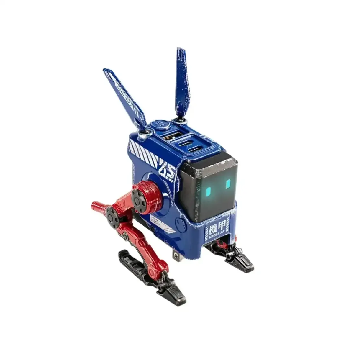 Gravastar - Alpha65 Gan 65W War Damaged Blaze Blue Wall Charger - Ładowarka 1