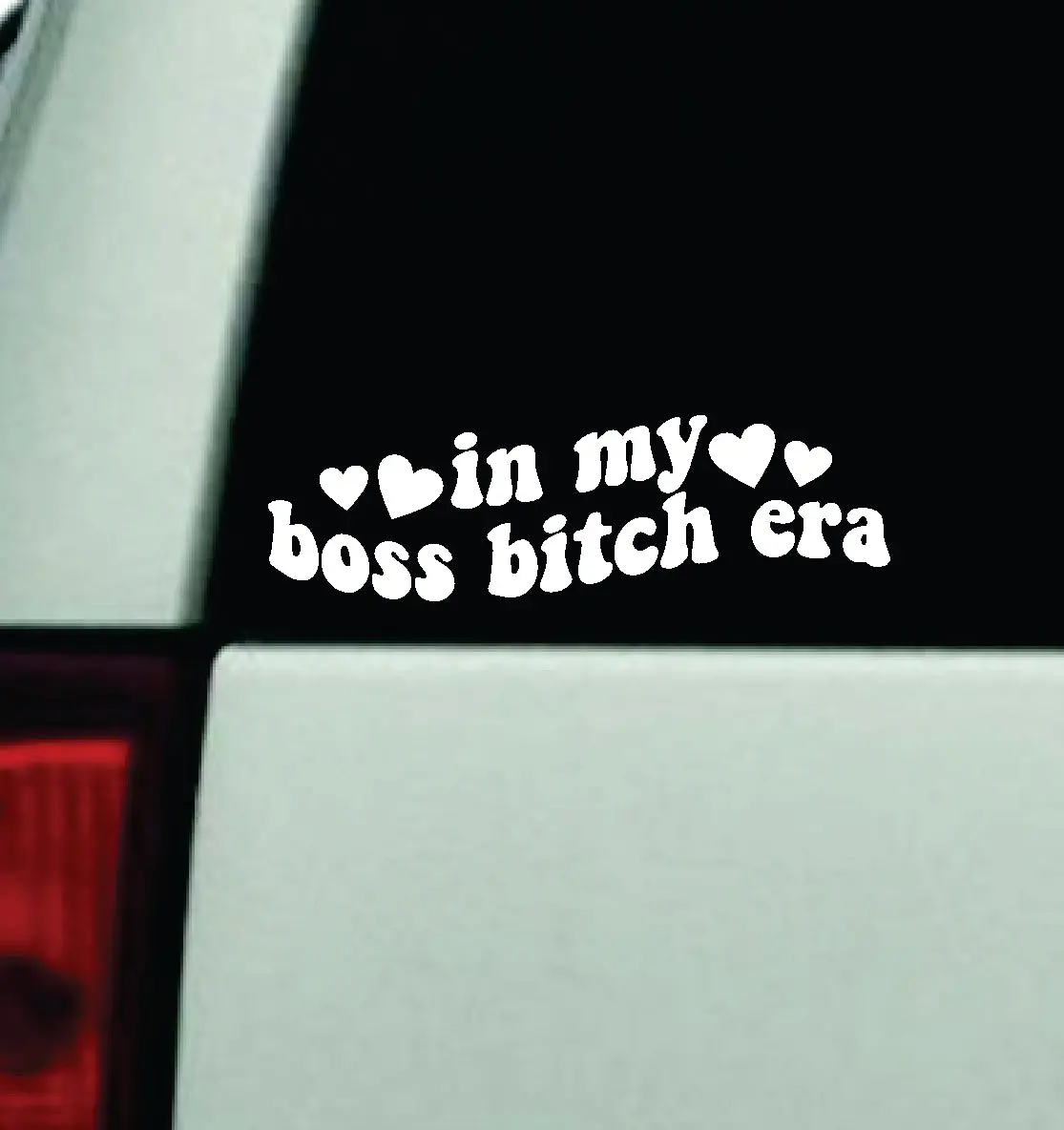 In My Boss Btch Era Car Decal Truck Window Windshield Mirror Jdm Bumper Sticker Vinyl Quote Girls Trendy Milf Funny Groovy 1