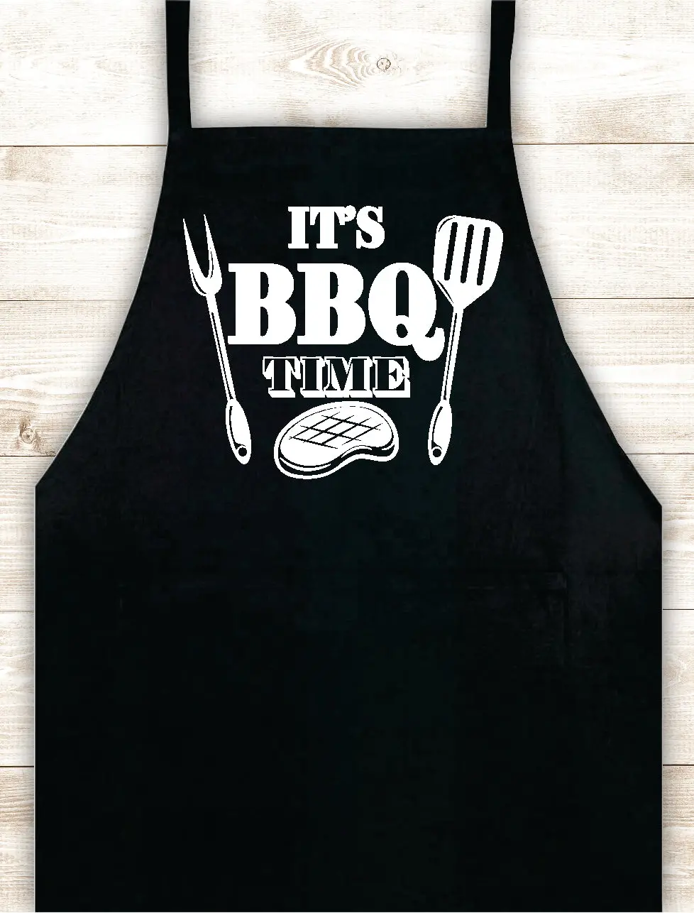 It's Bbq Time Apron Heat Press Vinyl Bbq Barbeque Cook Grill Chef Bake Food Kitchen Funny Gift Men Women Dad Mom Family Cookout 1