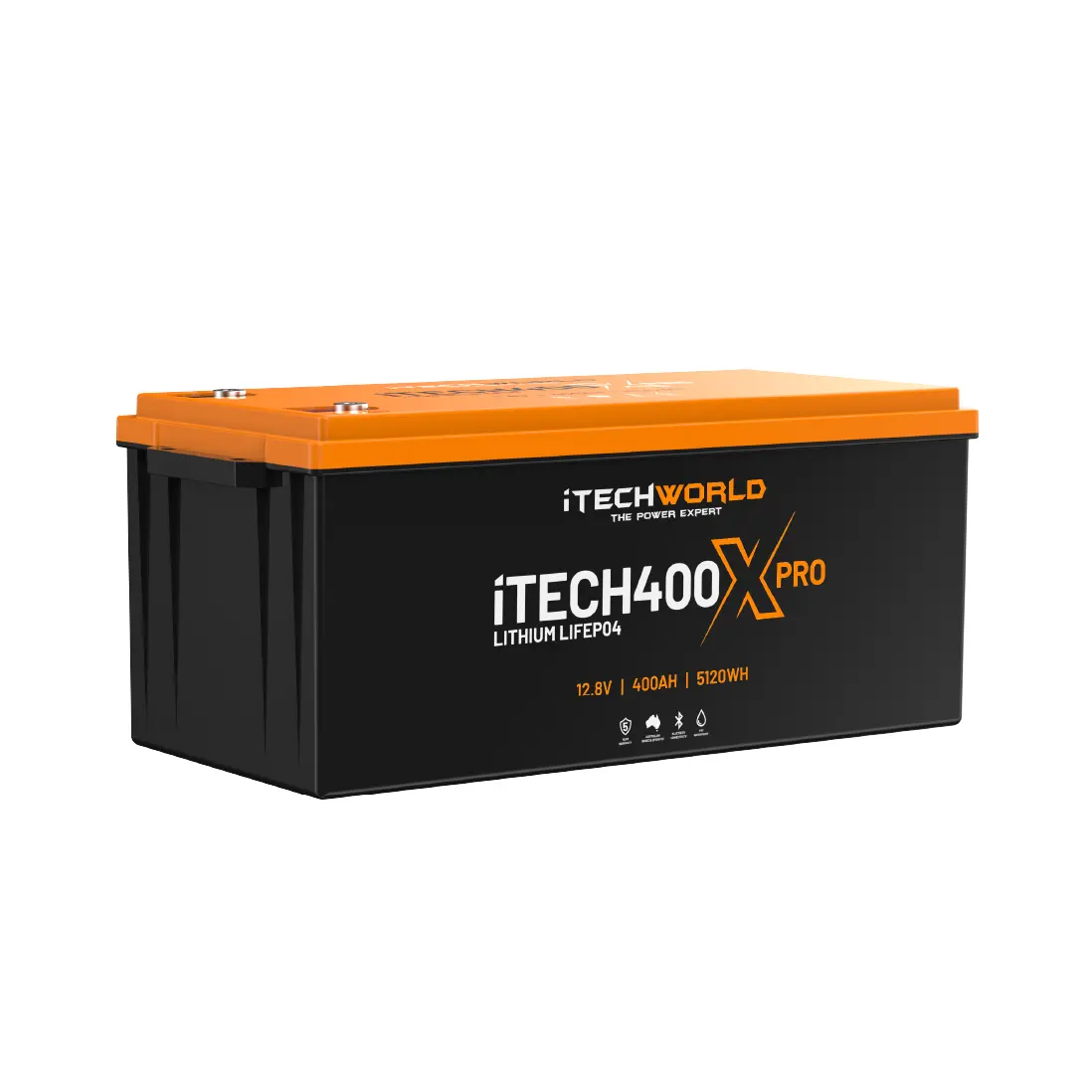 Itech400x Pro | Lithium Deep Cycle Battery | With Bluetooth Lifepo4 400Ah 1