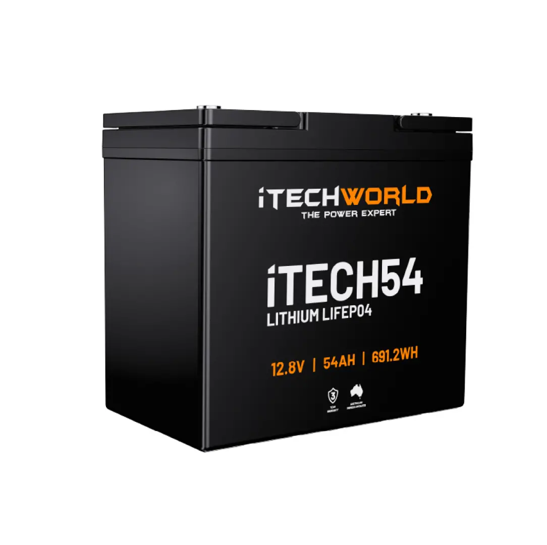 Itech54 | Deep Cycle Lithium Battery | Lifepo4 54Ah 1