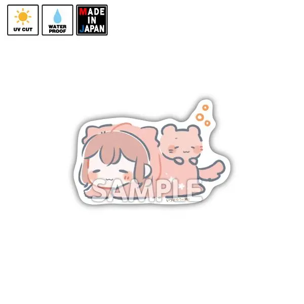 Itk002　ステッカー　いつきゆう　くまちゃん 1