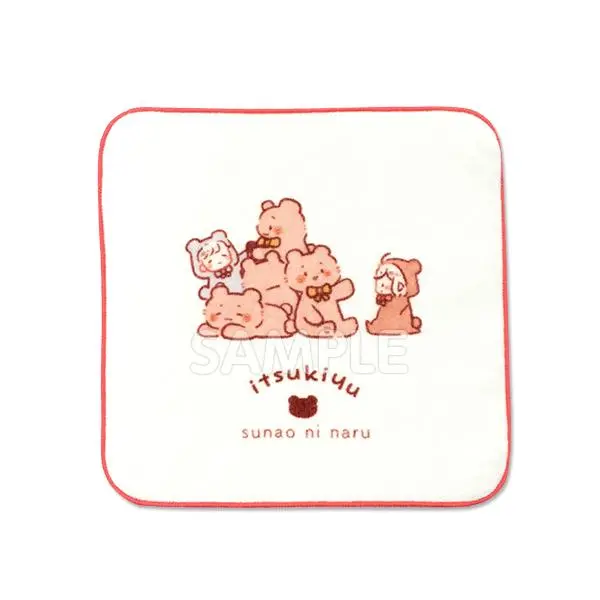 Itk504iht　インクジェットハンドタオル　いつきゆう　くまちゃん 1