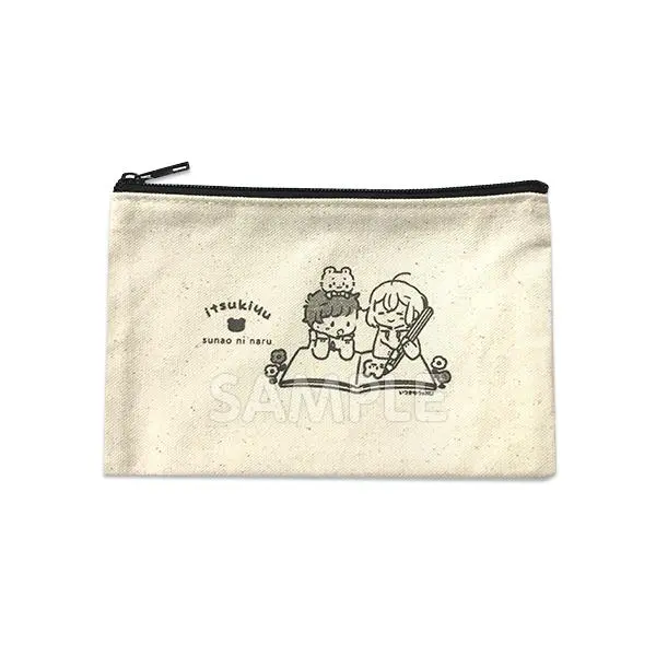 Itk511fp　フラットポーチ　いつきゆう　くまちゃん 1