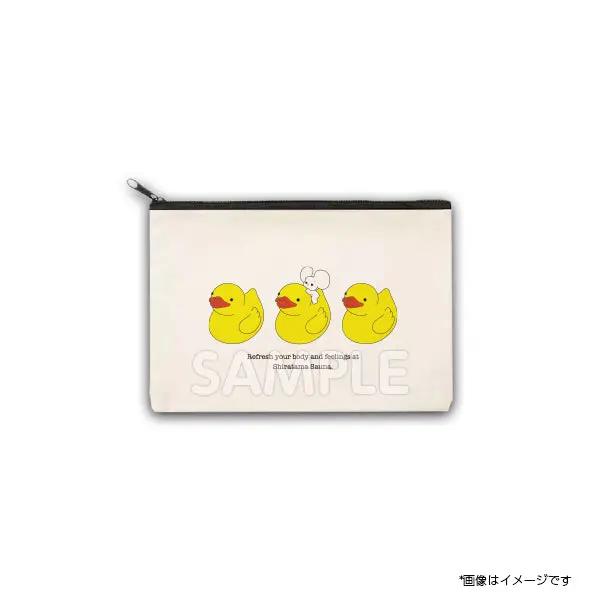 Itmr533pu　キャンバスポーチ　市村ゆり　シラタマ 1