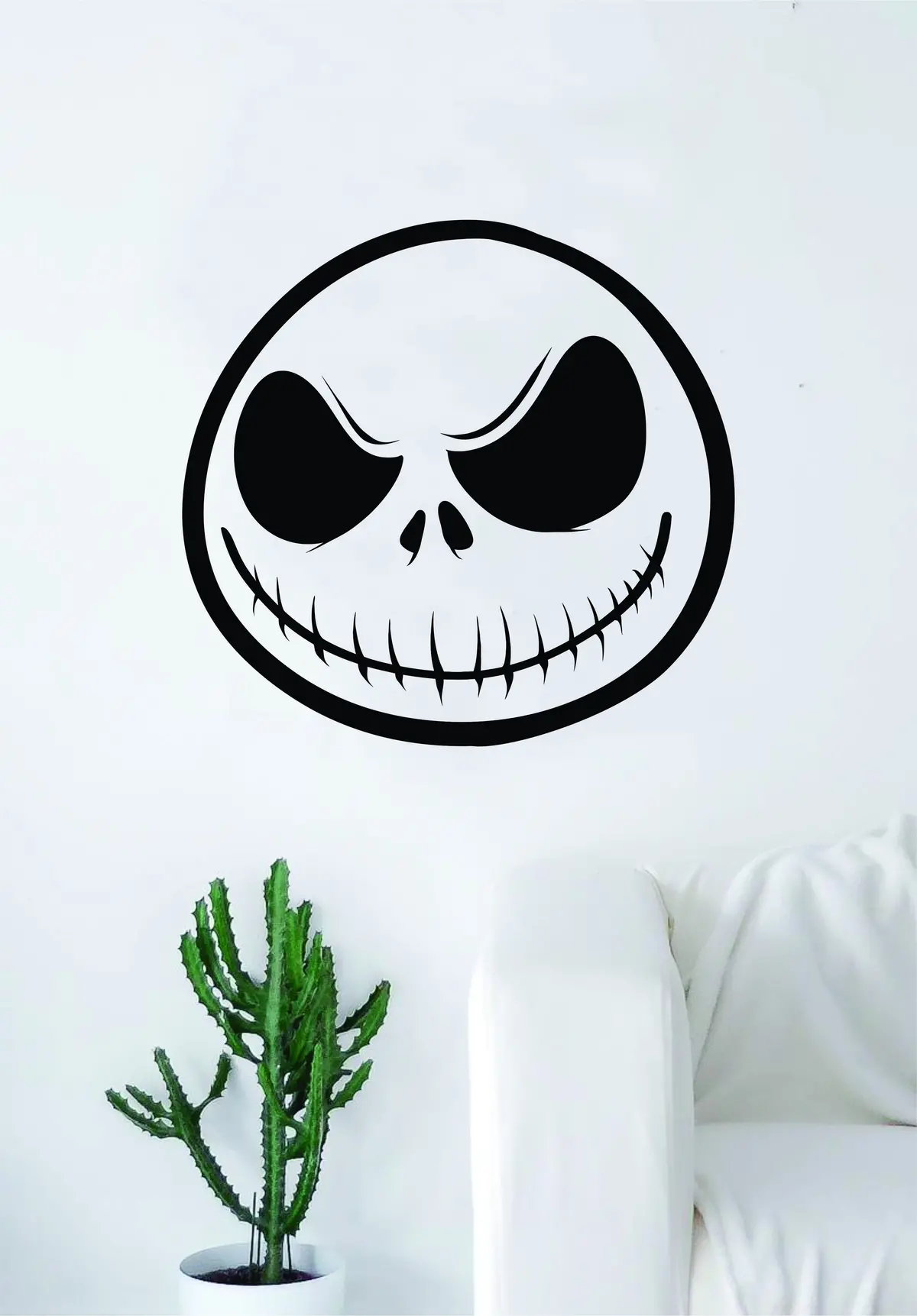 Jack Skellington Nightmare Before Christmas Decal Sticker Wall Vinyl Decor Art Movie Kid Teen Skull Tim Burton 1