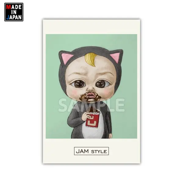 Jam571por　ポストカード　Jam Style 1