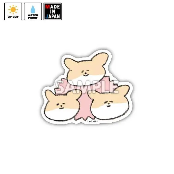 Jun004　ステッカー　もさお　じゅん 1