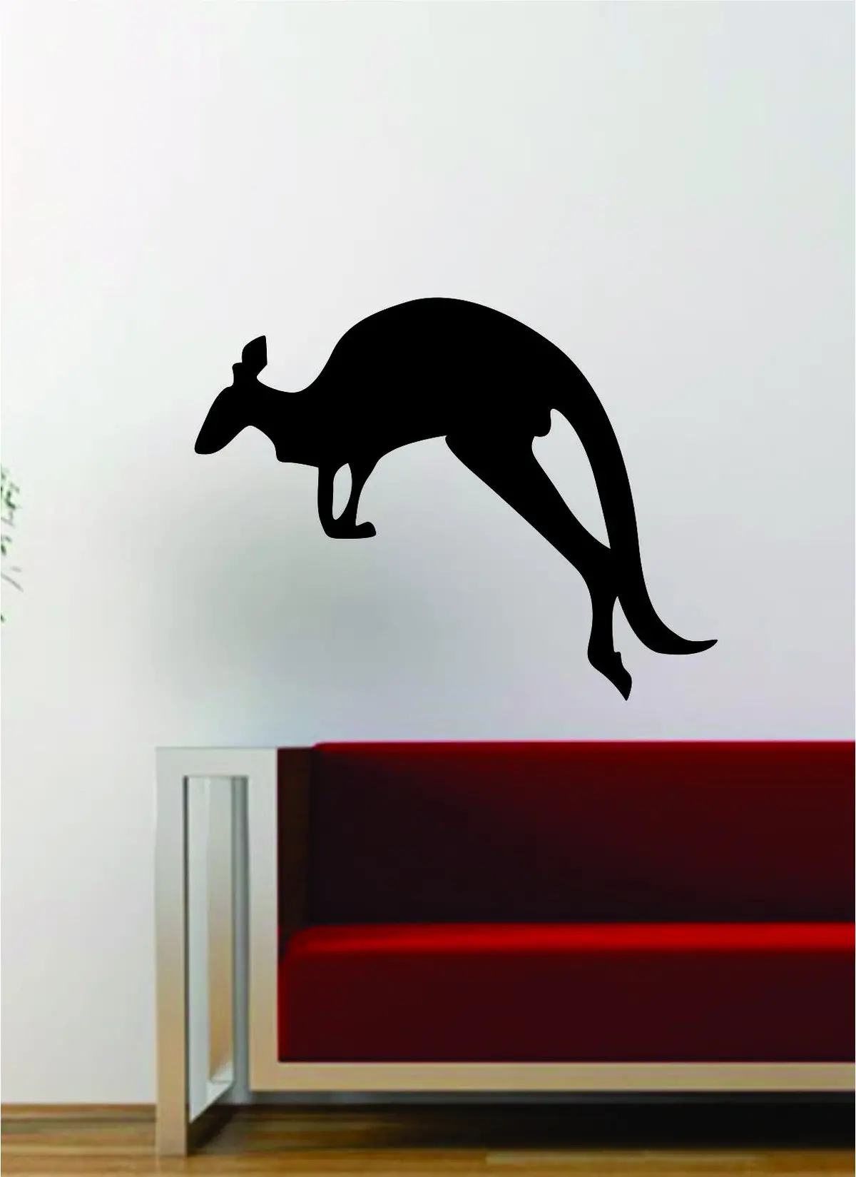 Kangaroo Silhouette Decal Wall Vinyl Art Decor Room Animal Beautiful 1