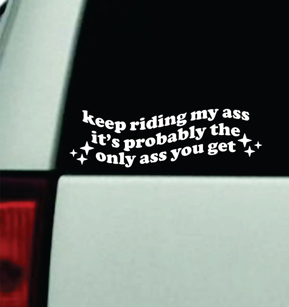 Keep Riding My A V2 Car Decal Truck Mirror Window Windshield Bumper Sticker Men Girls Funny 1