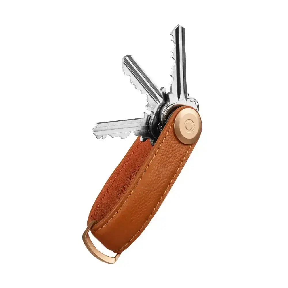 Orbitkey - Key Organiser Pebbled-Leather - Organizer Do Kluczy Skórzany 1