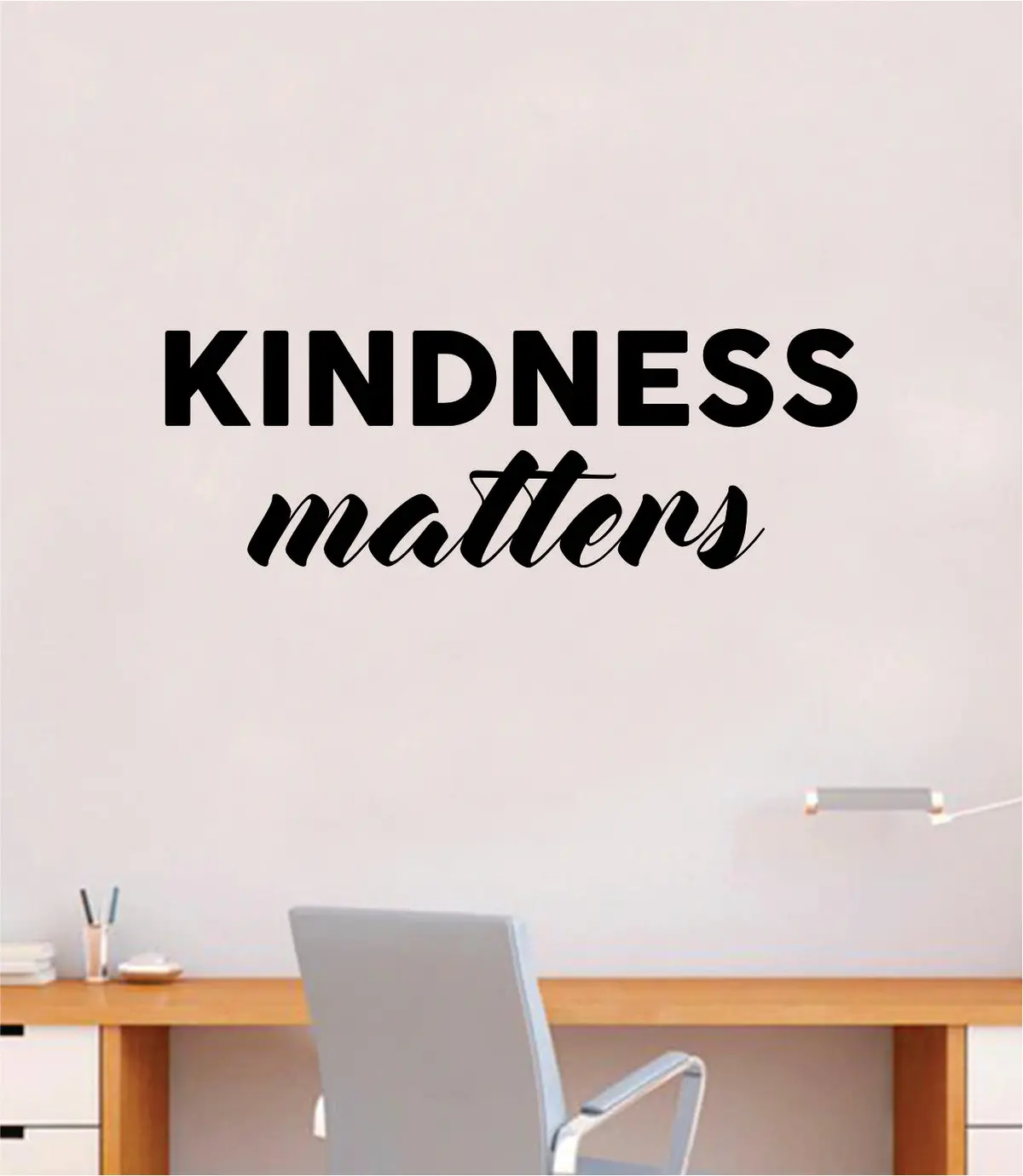 Kindness Matters Wall Decal Decor Art Sticker Vinyl Room Bedroom Home Teen Inspirational Teen Girls Kids School Class Nursery Good Vibes 1