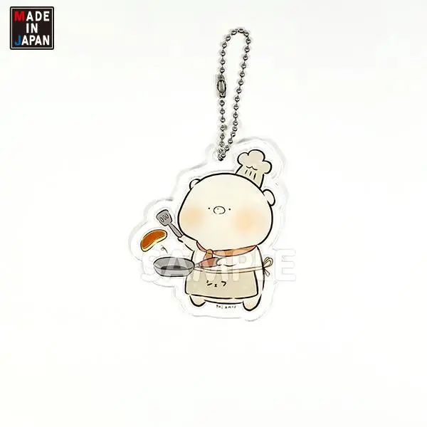 Kinoko501ak　アクキー　きのこ　くまきち　アクリルキーホルダー 1