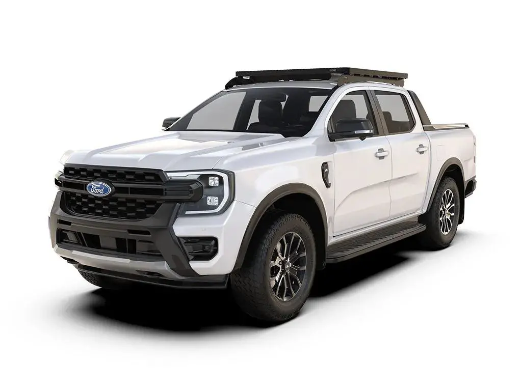 Front Runner Slimline Ii Roof Rack Kit Low Profile 2022-Current Fits Ford Ranger T6.2 Wildtrak/Raptor Double Cab 1