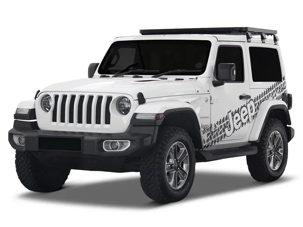 Front Runner Slimline Ii 1/2 Roof Rack Kit 2018-Current Fits Jeep Wrangler Jl 2 Door 1
