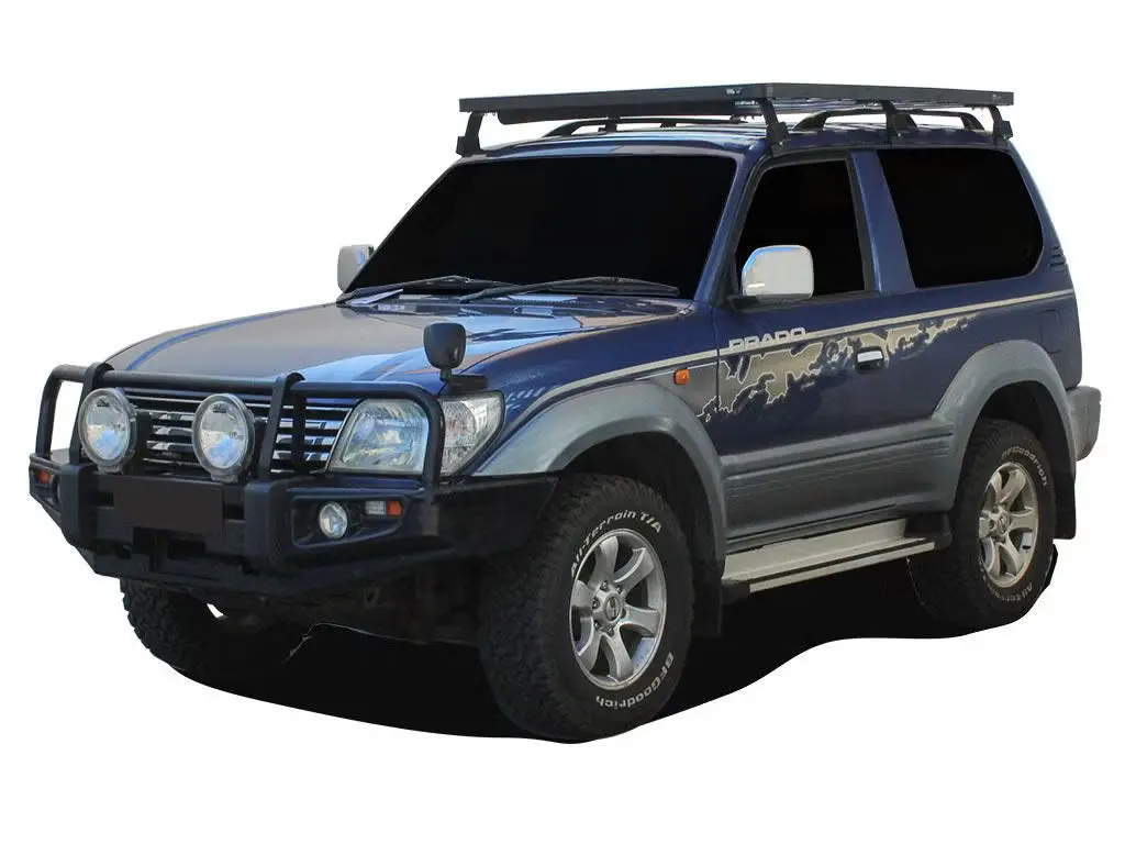 Front Runner Slimline Ii Roof Rack Kit For Suv – Fits Toyota Prado 90 – Full-Size 1762Mm Black Aluminum Cargo Rack (1Pc) 1