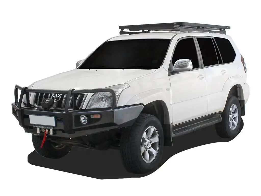 Front Runner Slimline Ii Roof Rack Kit For Suv – Fits Toyota Prado 120 – Full-Size 1964Mm Black Aluminum Cargo Rack (1Pc) 1