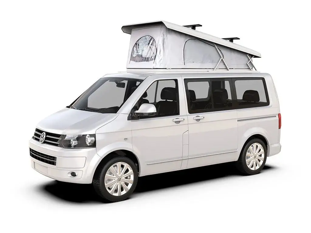 Front Runner Load Bar Kit 2003-Current Fits Volkswagen T5/T6 Kombi W/Sca Pop Top 1