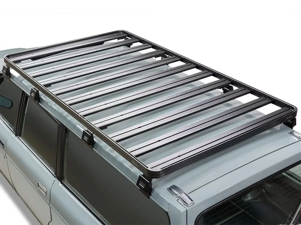 Front Runner Slimline Ii Roof Rack Kit For Wagon – Fits 1974–1993 Volvo 200 Series 4-Door – Black Aluminum, Full-Size, No-Drill Install (1Pc) 2
