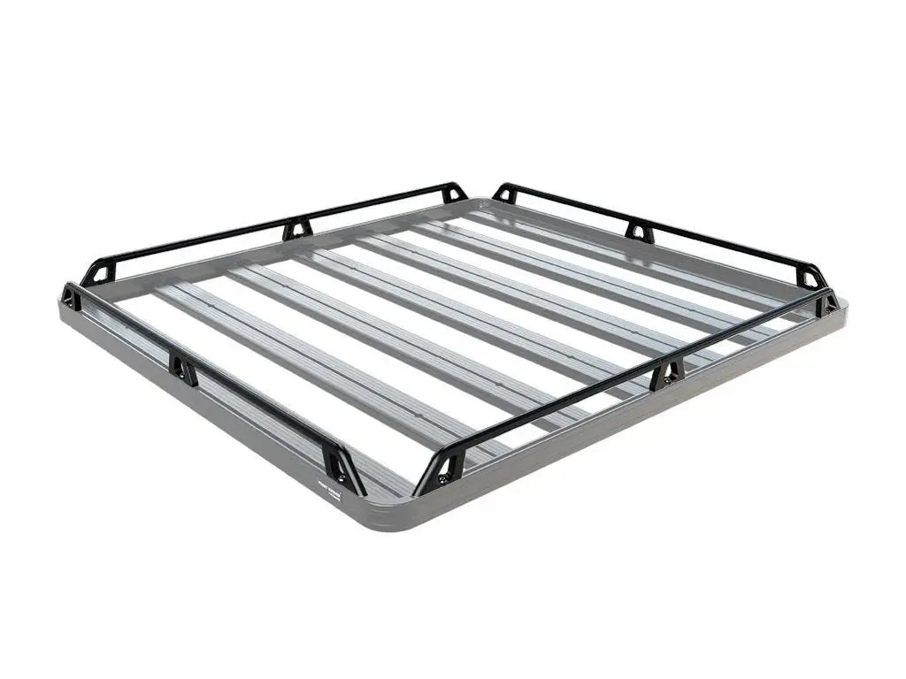 Front Runner Expedition Perimeter Rail Kit For Roof Rack – Fits 1358Mm(L) X 1255Mm(W) Slimline Ii – Black Aluminum, Safari-Style Design (1Pc) 1