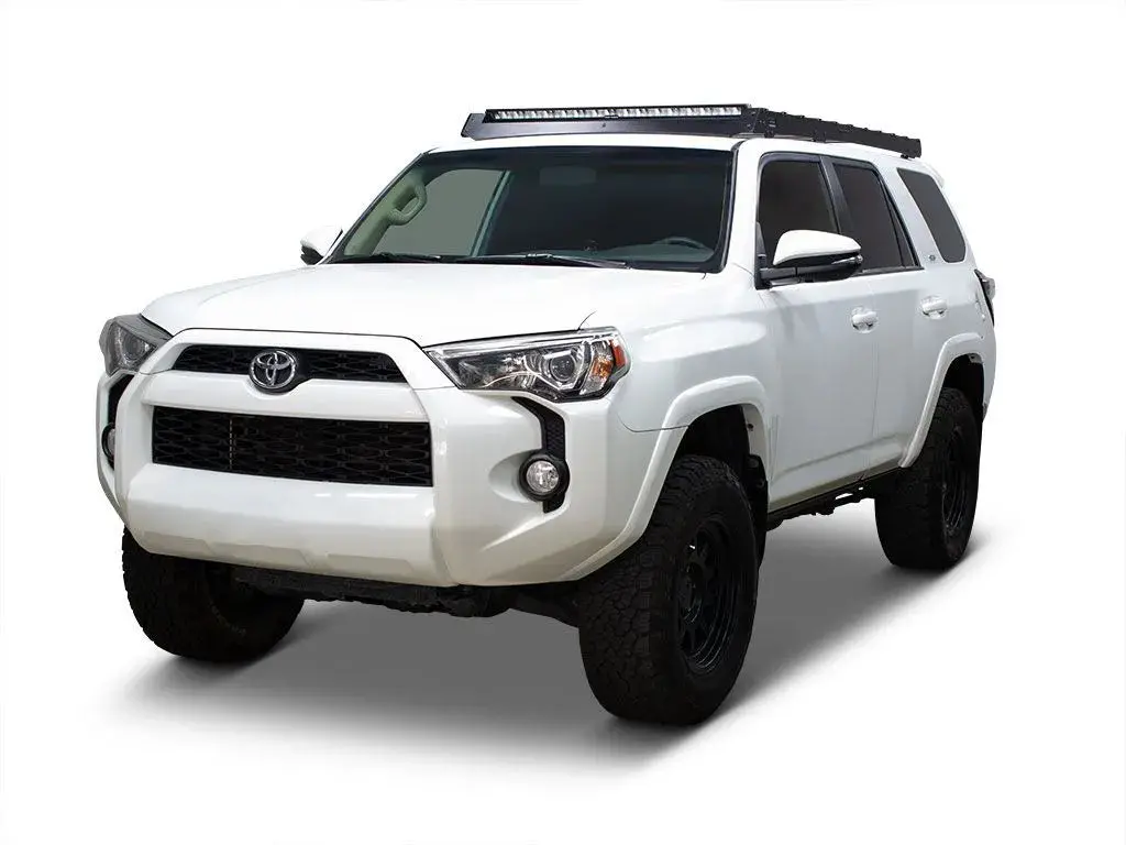 Front Runner Slimsport Roof Rack Kit For Suv – Fits 2010-Current Toyota 4Runner (5Th Gen) – Black Aluminum Light Bar Ready (1Pc) 1