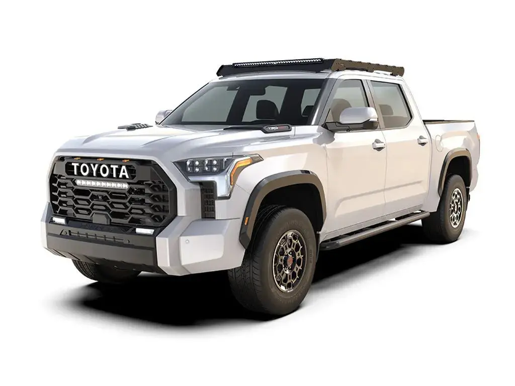 Front Runner Slimsport Roof Rack Kit Lightbar Ready 2022-Current Fits Toyota Tundra Crew Cab 1