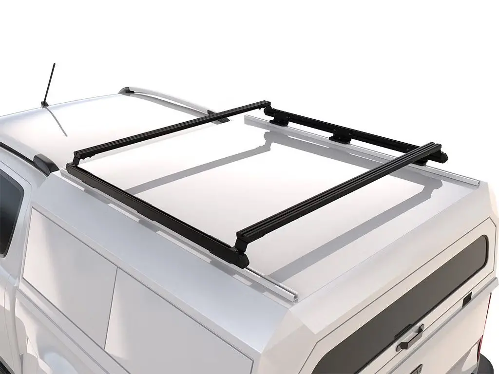 Front Runner Slimpro Canopy Rack Kit For Truck – Fits 970Mm Canopy – Black Aluminum, 1335(W) X 970(L), Compact Heavy-Duty Design (1Pc) 1
