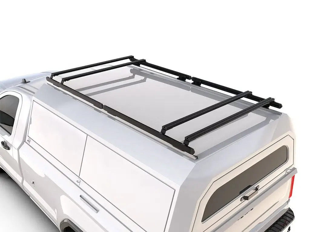 Front Runner Slimpro Canopy Rack Kit For Truck – Fits 2430Mm Canopy – Black Aluminum, 1335(W) X 2400(L), Heavy-Duty Design (1Pc) 1