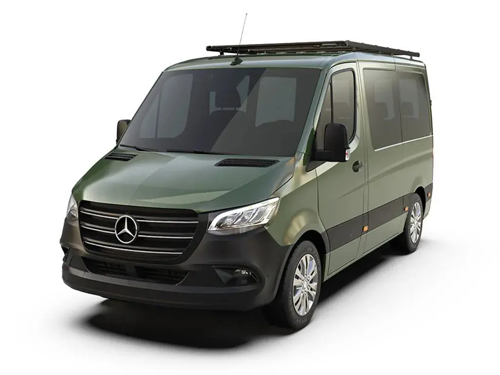 Front Runner Slimpro Van Rack Kit 2006-Current Fits Mercedes-Benz Sprinter (L1h1/128" Swb/Standard Roof) 1