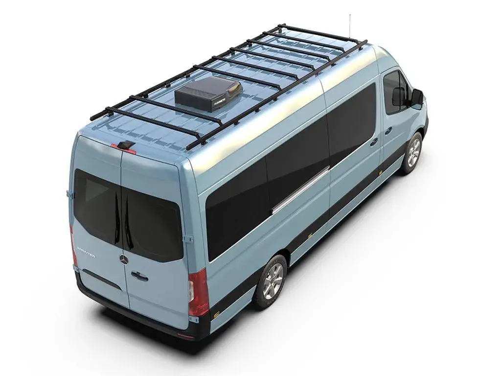 Front Runner Slimpro Van Rack Kit 2006-Current Fits Mercedes-Benz Sprinter (L3h2/170" Lwb/High Roof) 1