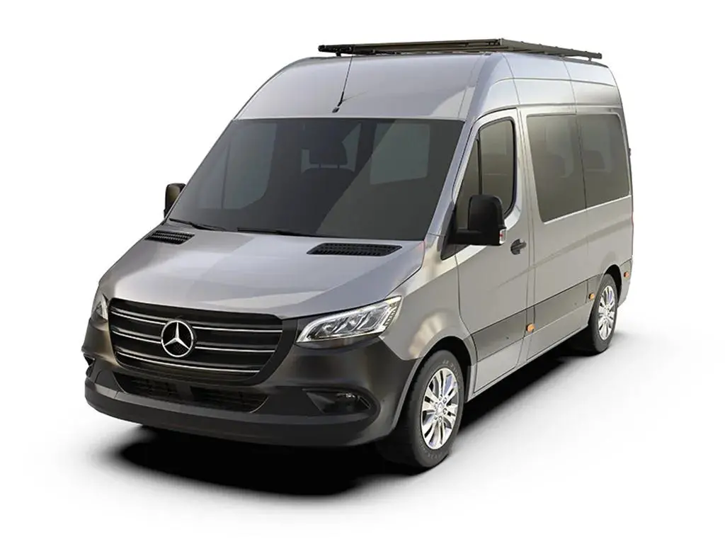 Front Runner Slimpro Van Rack Kit 2006-Current Fits Mercedes-Benz Sprinter (L1h2/128" Swb/High Roof) 1