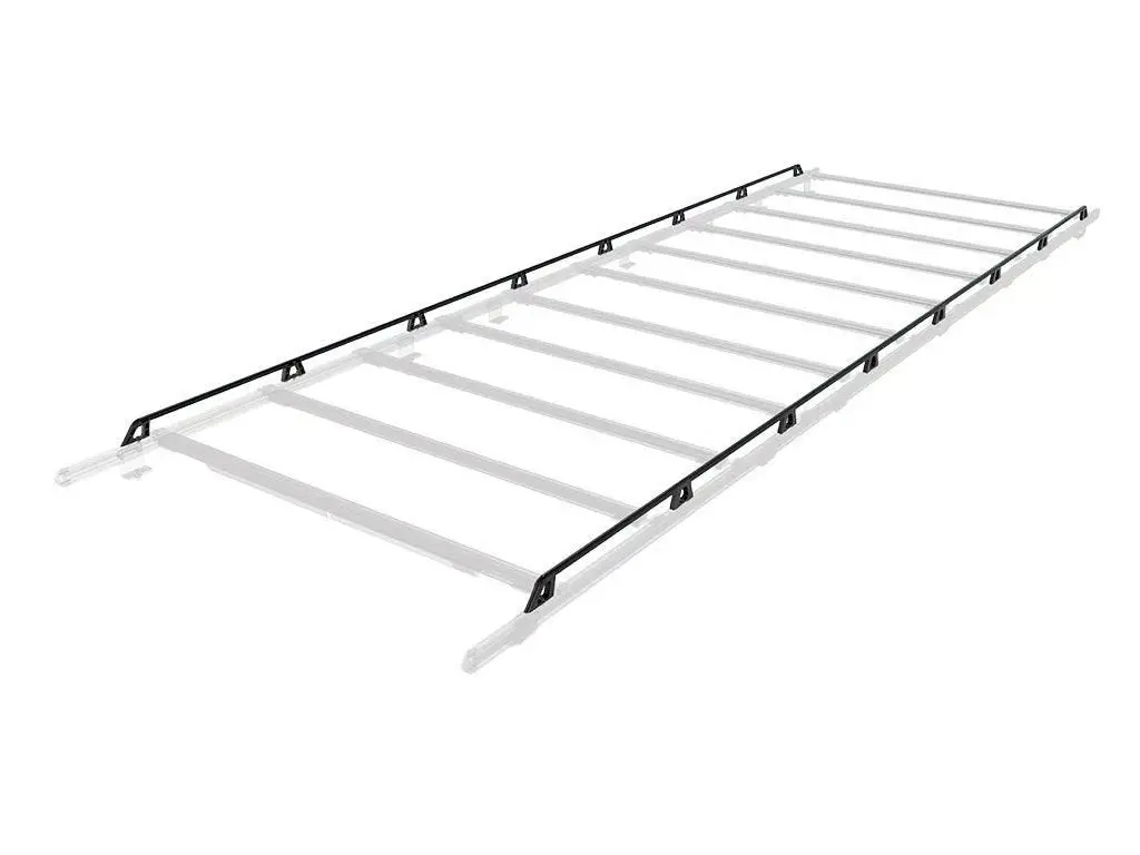 Front Runner Slimpro Van Rack Expedition Rails For Van – Fits 4533Mm(L) Roof Rack – Black Aluminum & Stainless Steel, Low-Profile Design (1Pc) 1