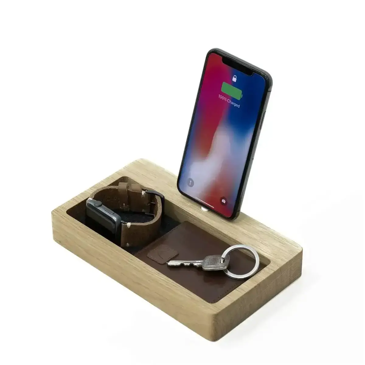 Oakywood - Drewniany Organizer Na Biurko 2