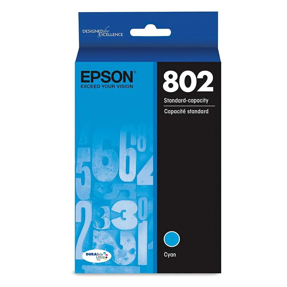 T802220s Epson Durabrite Ultra Cyan Ink Wf Pro 4720/4730/47 1