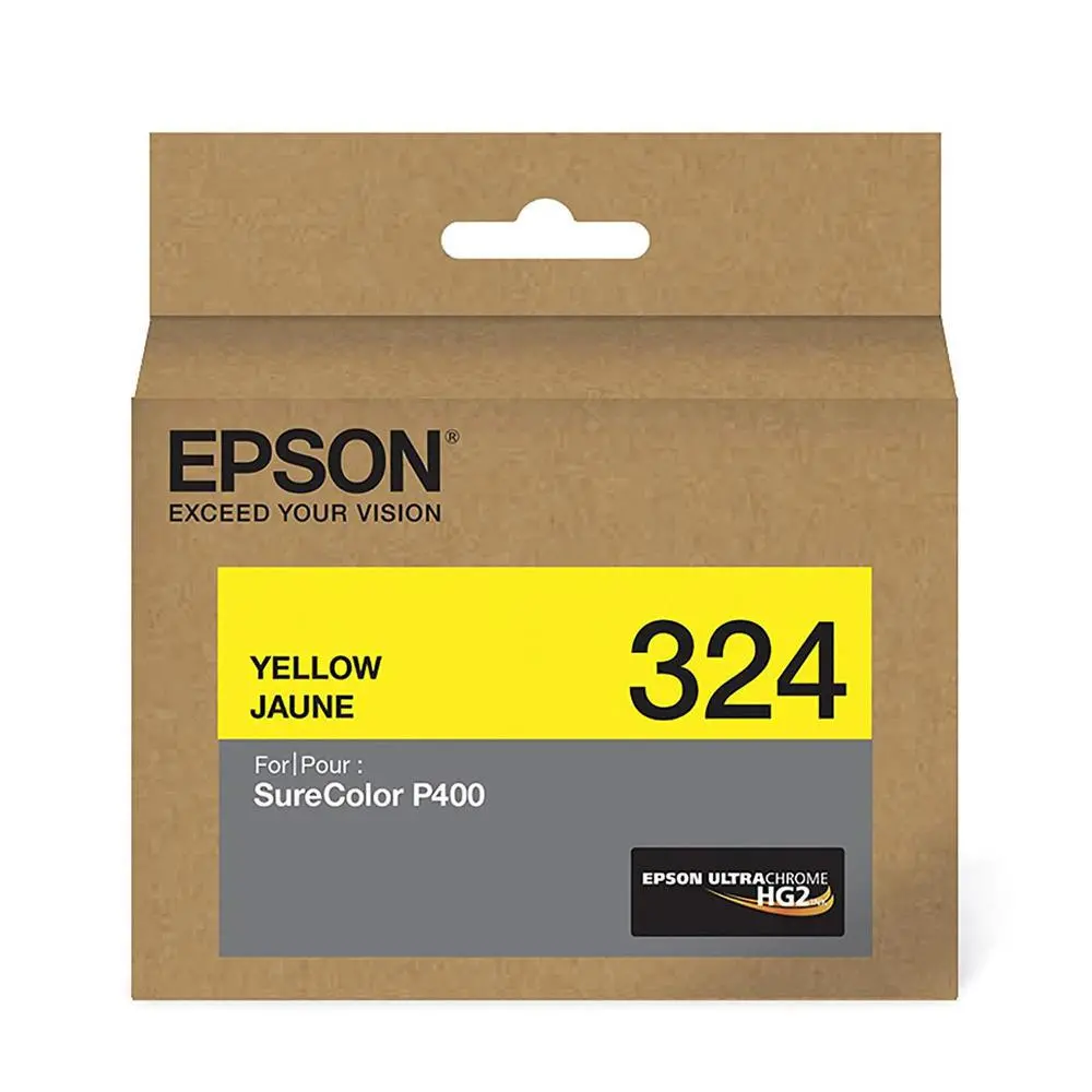 T324420 Epson T324 Ultrachrome Hg2 Yellow Ink Cartridge, Sta 1