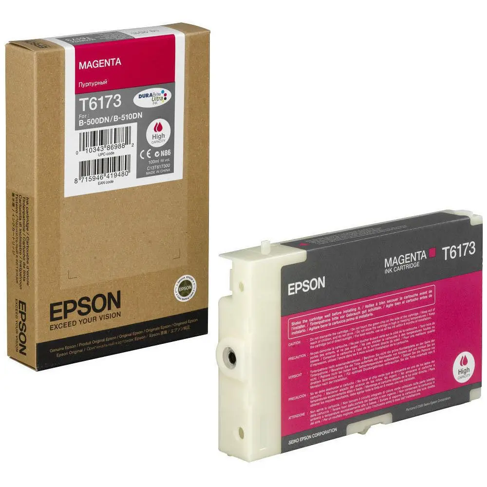 T617300 Epson Magenta Ink, High Capacity, B500n 1